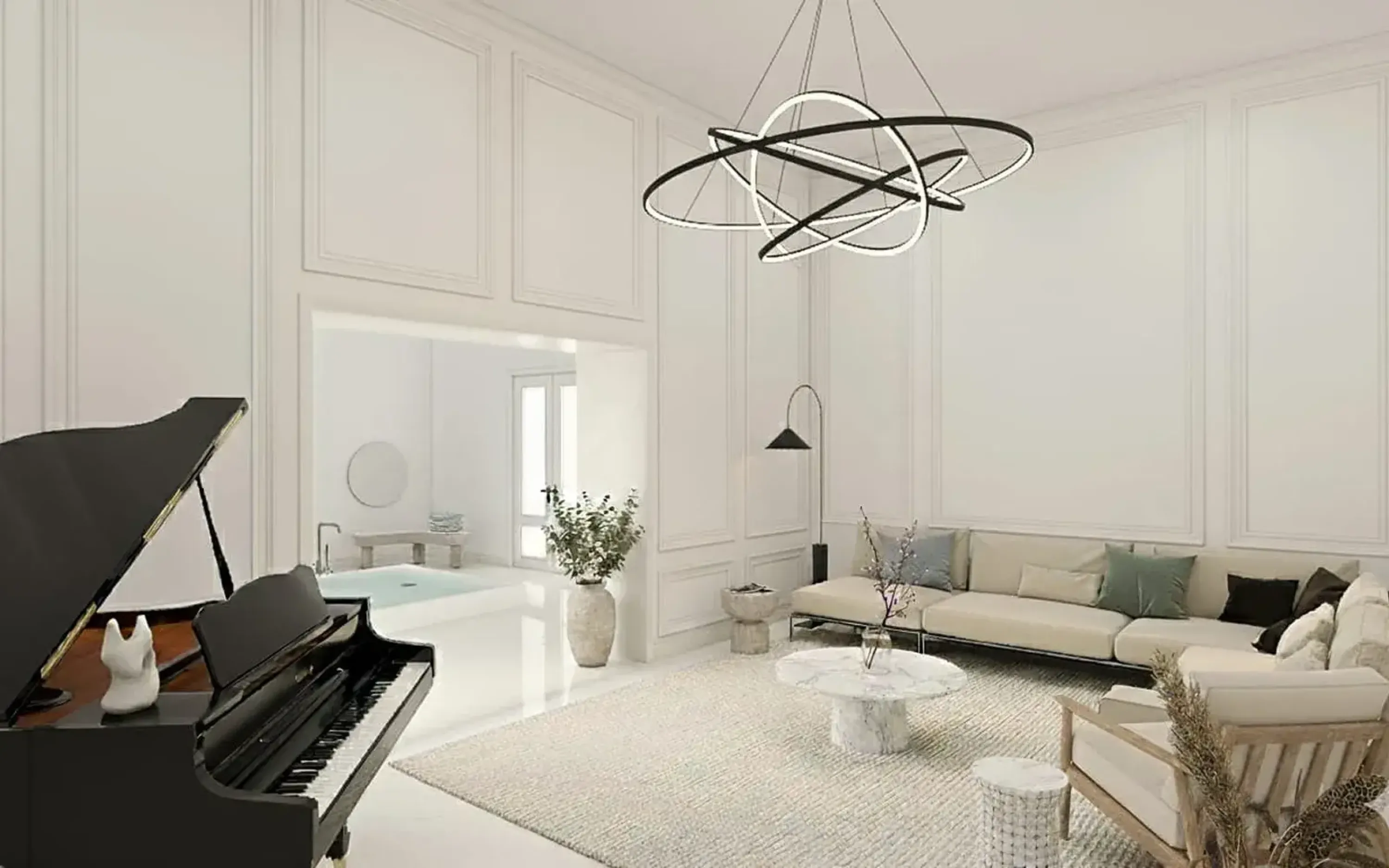 Villa in via Camus in Colle Parnaso a Roma intro